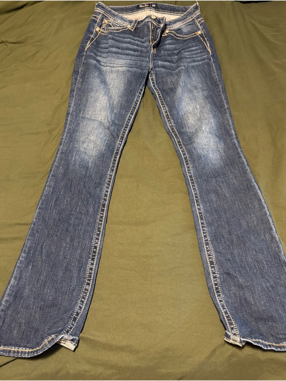 Women’s Blue Denim Bootcut Miss Me Jeans